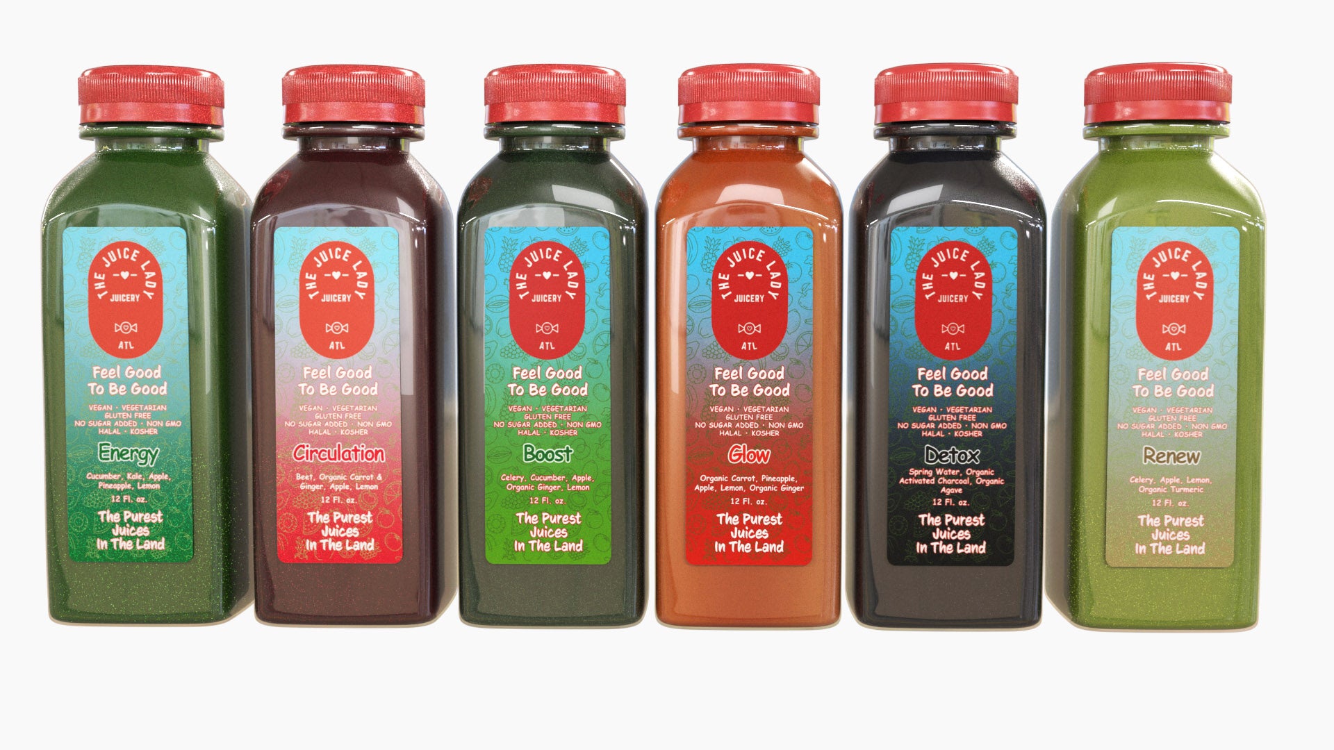 BLUE LEMON WATERS - Organic Spirulina, Lemon, Lime, Organic Agave Juice Drink - 1 Bottle (12 fl oz)