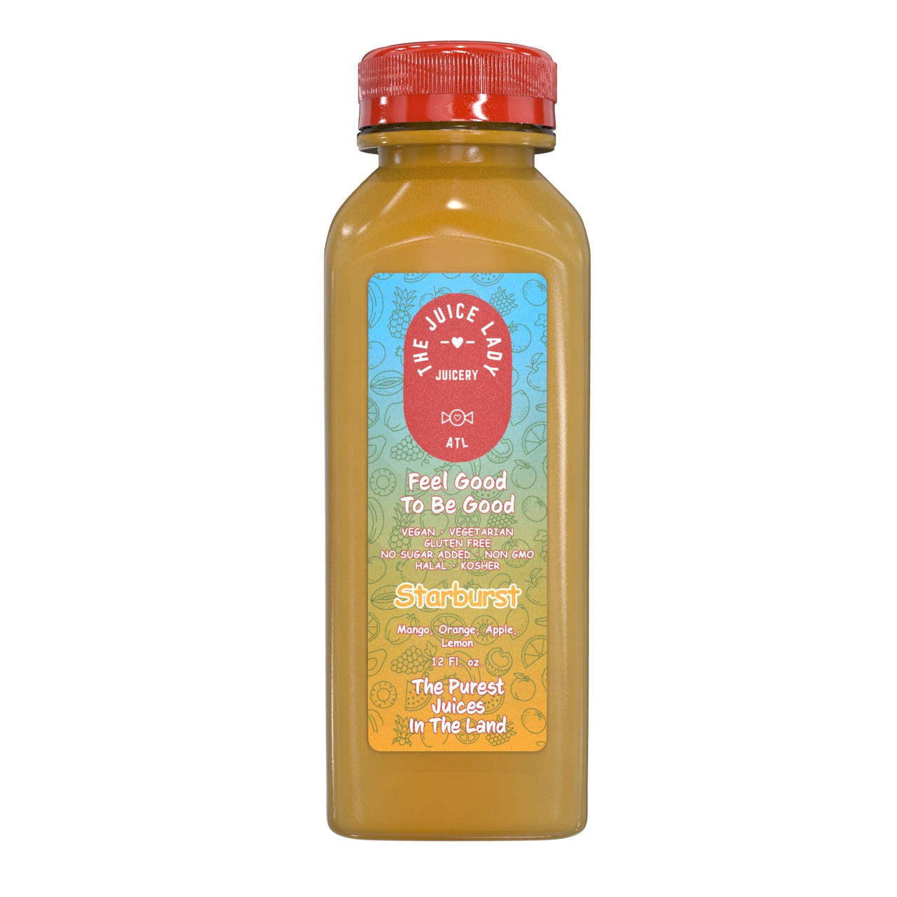 Starburst Mango, Orange, Apple, Lemon Juice Drink - 1 bottle (12 oz)