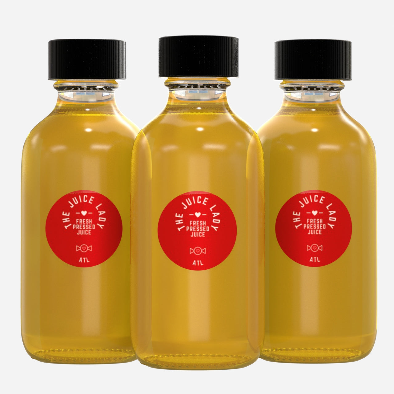 GINGER APPLE SHOTS - Organic Ginger, Apple 1 Bottle (2 fl oz)